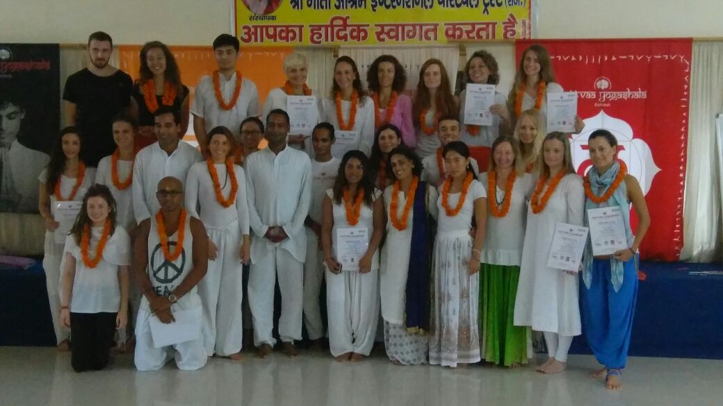 Ashtanga Vinyasa Yoga (RYT 200), certified by Yoga Alliance